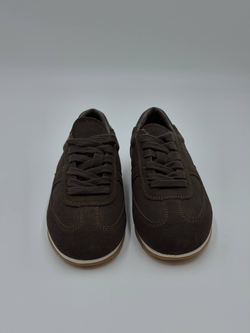 Кроссовки женские натуральная кожа арт. 286-2 цвет "коричневый"