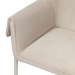 Стул Bergenson Bjorn Aline, шенилл, серо-бежевый/бежевый