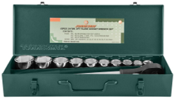 S04H6315SA (S04H6115SA) Набор головок торцевых 3/4"DR, 22-50 мм, 15 предметов