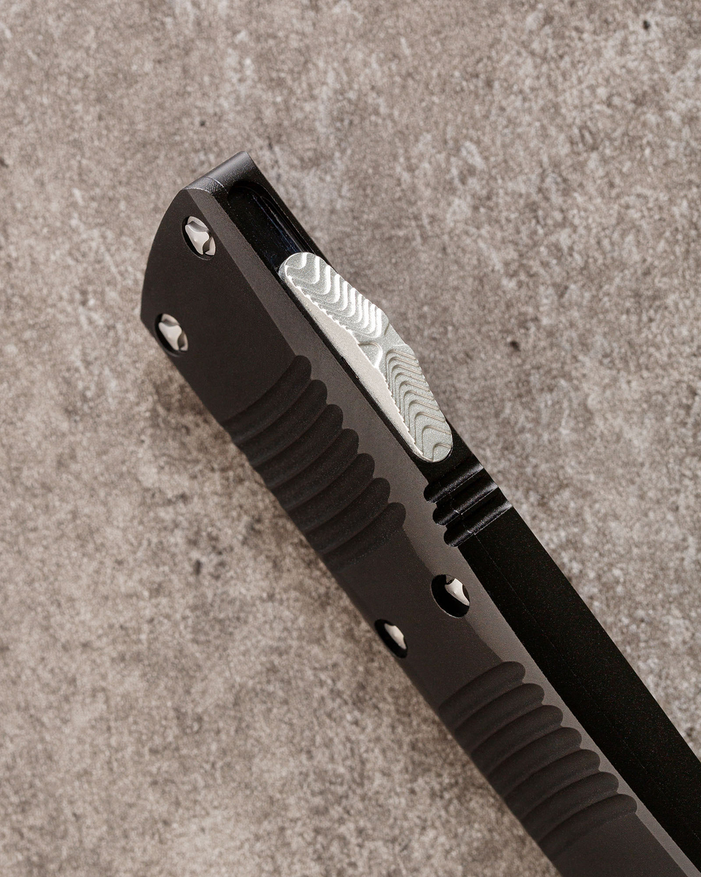 Автоматический складной нож SteelBro Troodon S/E Stonewash VG-10 139-10 (черный)