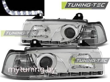Передние фары Bmw 3 E36 daylight chrome