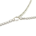 Зажимы для сосков и половых губ Notabu на цепочке, серебристые