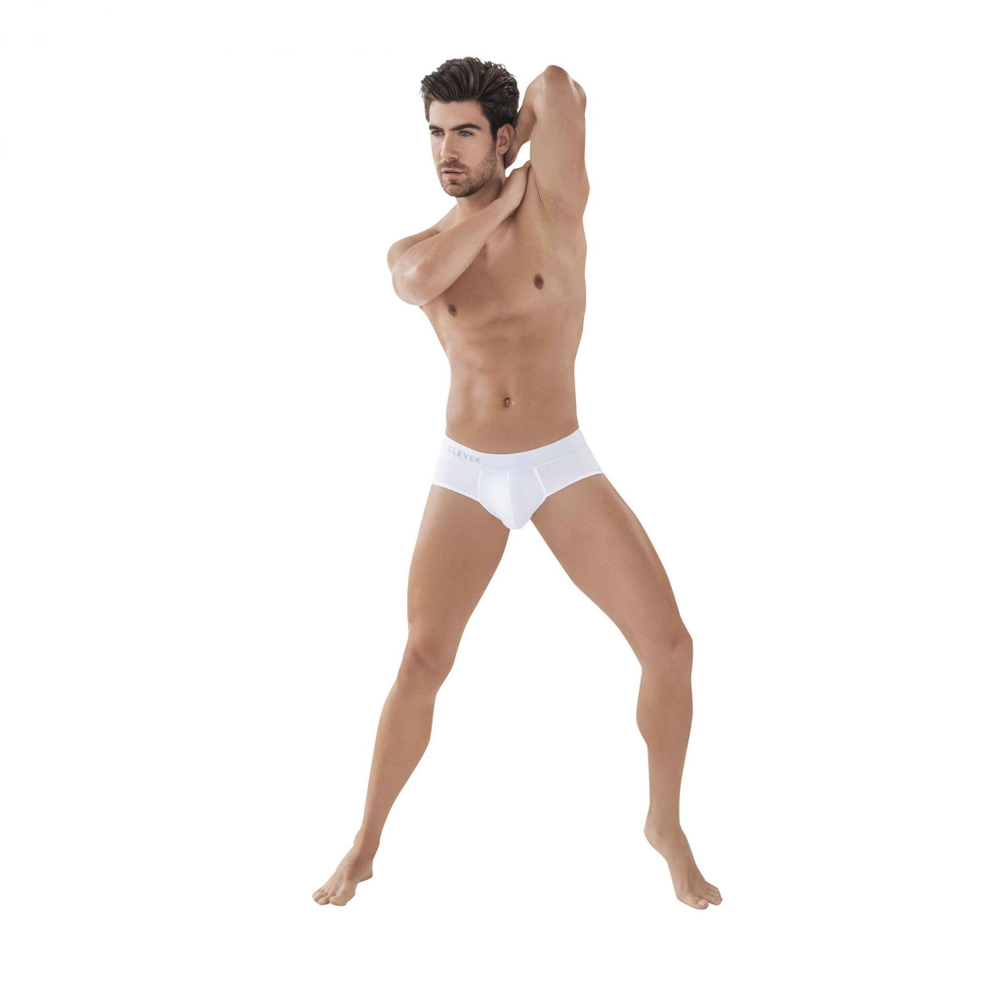 Белые мужские трусы-брифы Classic Match Brief (Размер: L) (Цвет: белый)