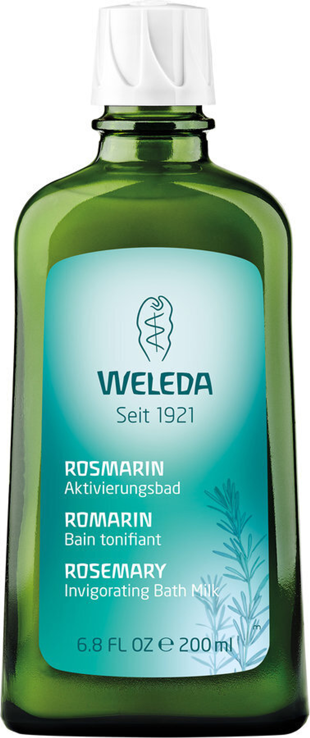 Тонизирующее молочко для ванн с розмарином Weleda, 200 мл