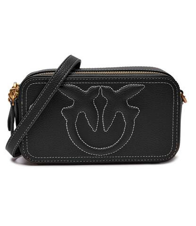 Кожаная сумка-мессенджер CARRIE Pinko - черный(103799 A1LF)