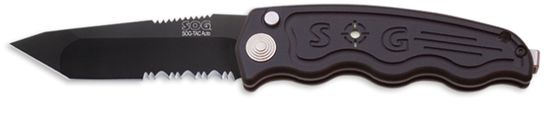 Складной нож SOG Мод. SOG-TAC AUTOMATIC TANTO BLACK 97045