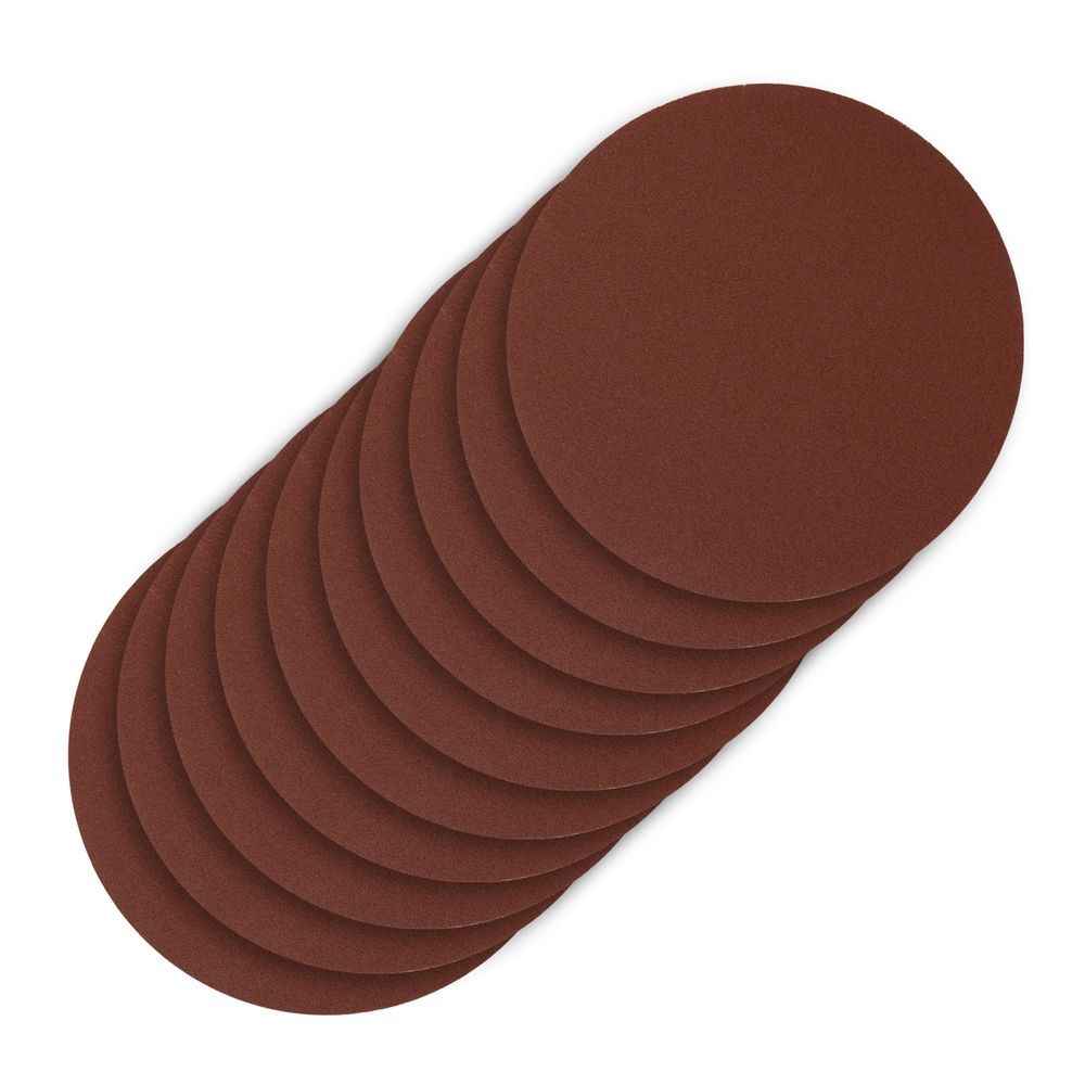 738727 Круг абразивный Р 280, на ворсовой подложке под "липучку", 125 мм, 10шт.  Сибртех