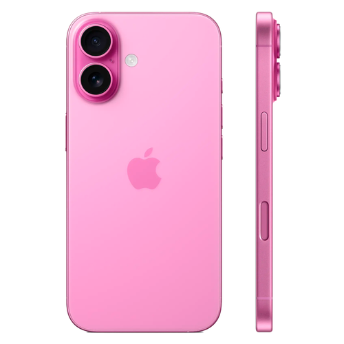 Смартфон Apple iPhone 16 256GB Dual Sim, Pink (Розовый)