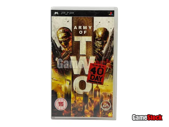 PSP Army of Two: The 40 Day ULES-01381 (Английская версия, Б/У)