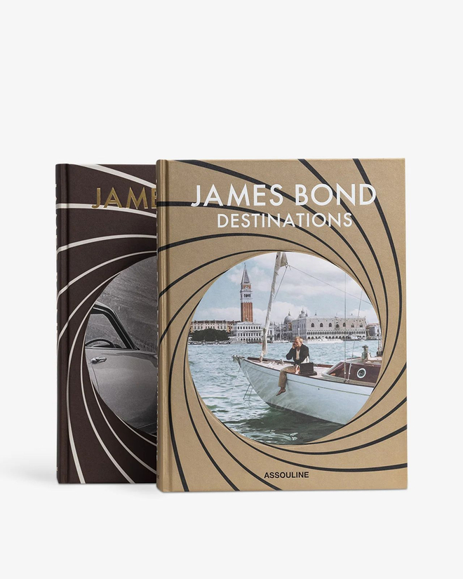 Подарочный набор книг на английском языке Assouline JAMES BOND DESTINATIONS AND STYLE GIFT SET, 2 книги