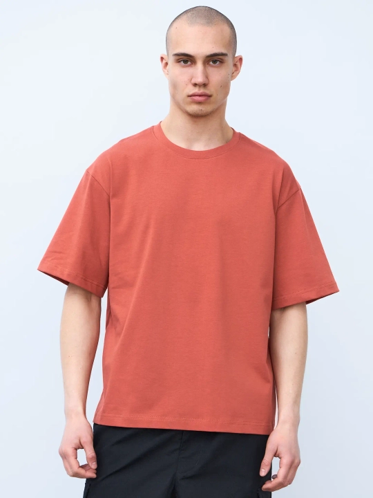 Футболка оверсайз (терракот) 230 г