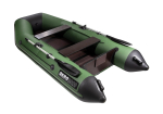 Аква-2900 СКК ЗЕЛ слань-книжка киль (лодка ПВХ под мотор)