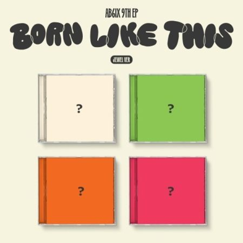 Альбом AB6IX - BORN LIKE THIS 9th EP Album RANDOM Version
