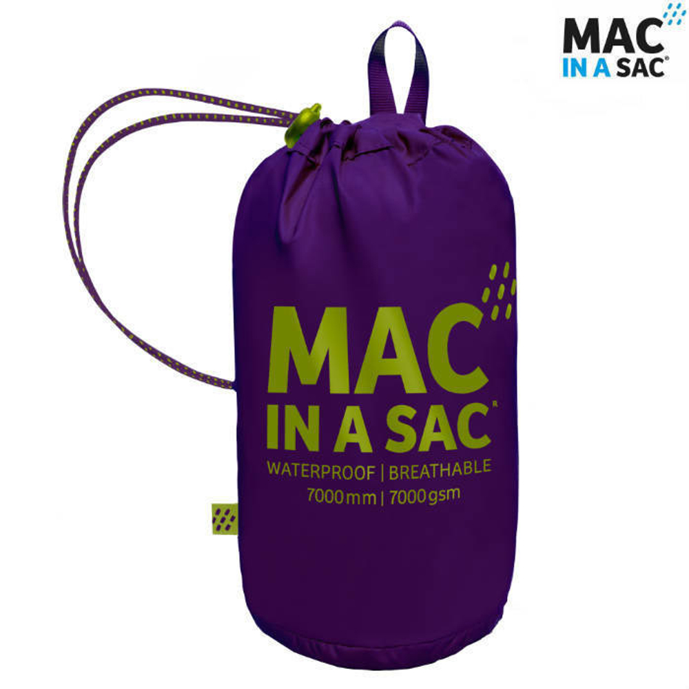 Куртка-ветровка мембранная Mac in a sac Origin Grape (фиолетовый)