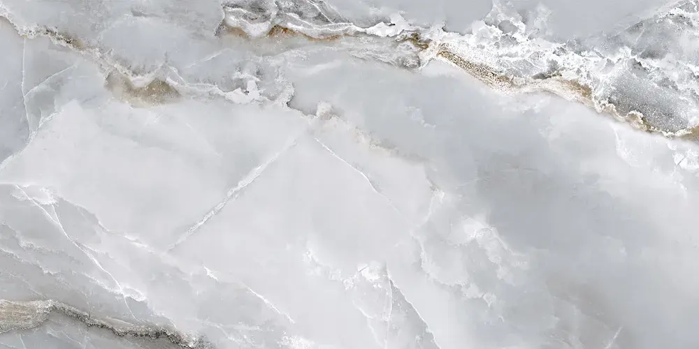 Керамогранит Alma Ceramica GFA114ORD07L Orlando 114x57 серый лаппатированный под оникс