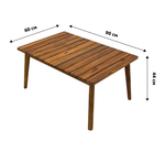 Набор мебели Камелия арт.GS002 черный, серый 1 уп. (стол+2кресла+диван, веревки черные, подушки серые) "Garden story"