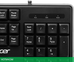 Клавиатура Acer OKW301 черный (ZL.KBDCC.01A)