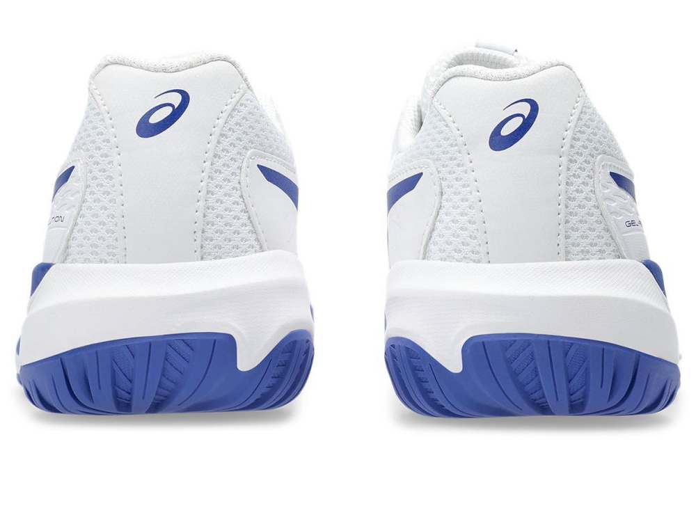 Детские Кроссовки теннисные Asics Gel-Resolution X GS - белый/темный кобальт