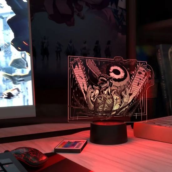 3D лампа Дэндзи Человек-бензопила