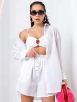 Рубашка пляжная oversize