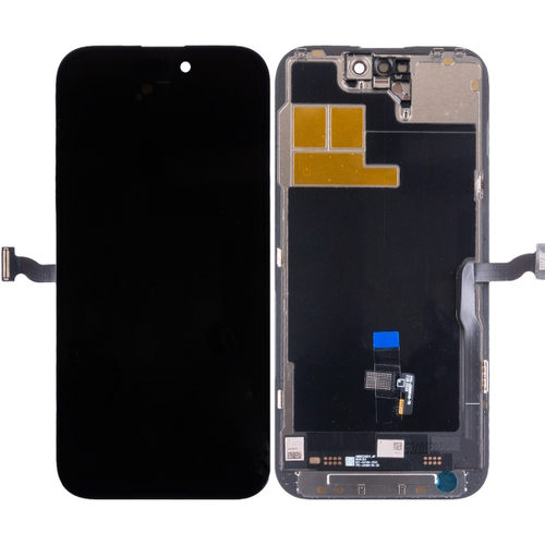 Дисплей iPhone 14 Pro с тачскрином Черный - (Hard OLED) CP (площадка под IC)