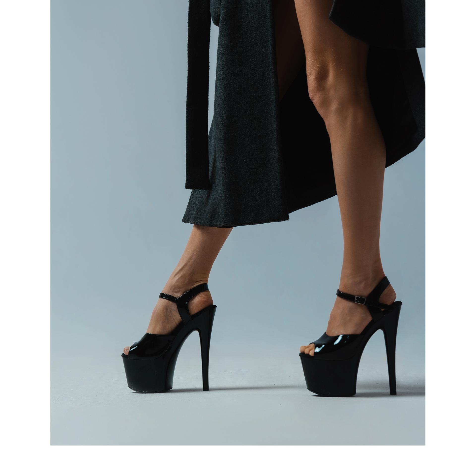 Босоножки "Двойки" Каблук 17 см