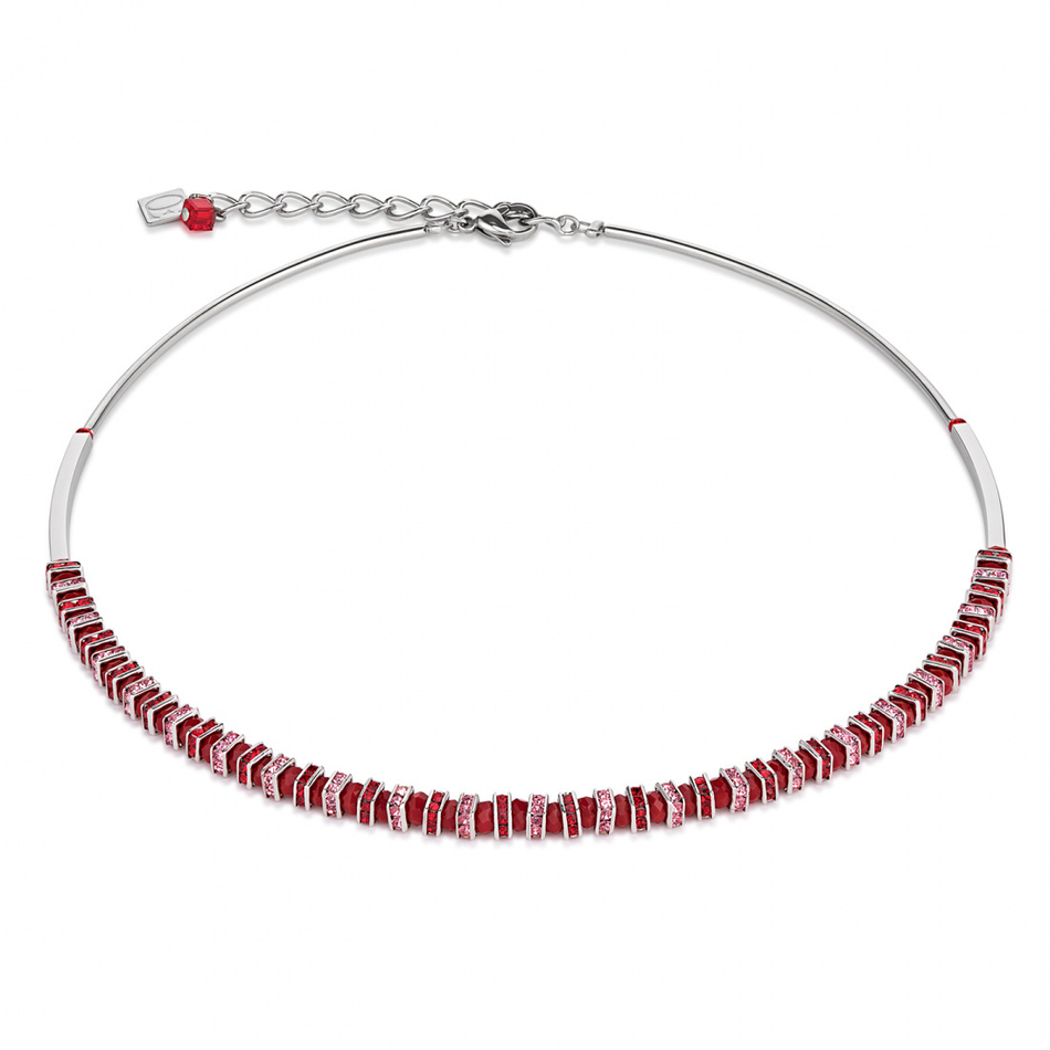 Колье Coeur de Lion 4858/10-0300 цвет красный, розовый