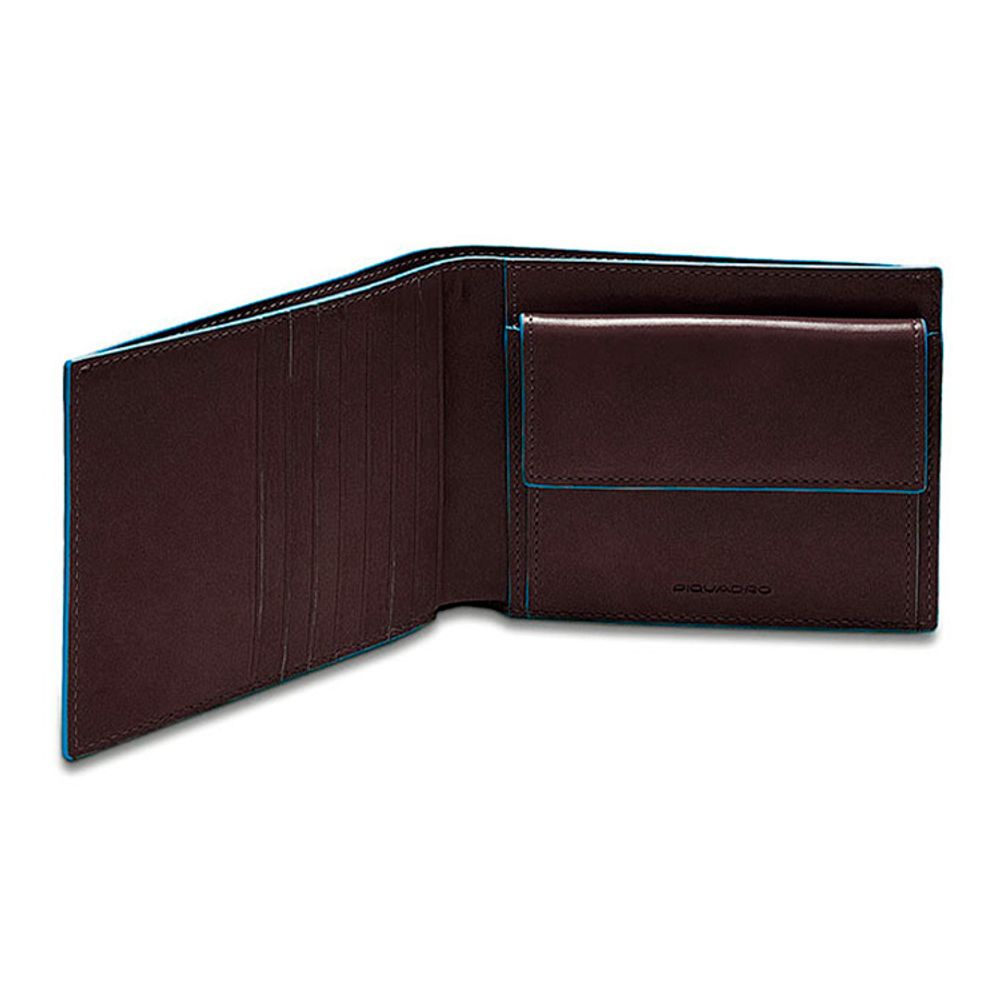 Кошелек мужской Piquadro Blue Square коричневый кожа (PU1239B2R/MO) 1