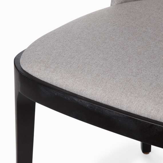 Стул Driade, светло-серый, черные ножки