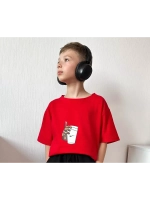 Футболка хлопковая с принтом