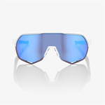 Очки спортивные 100% S2 Matte White / HIPER Blue Multilayer Mirror Lens (61003-407-01)