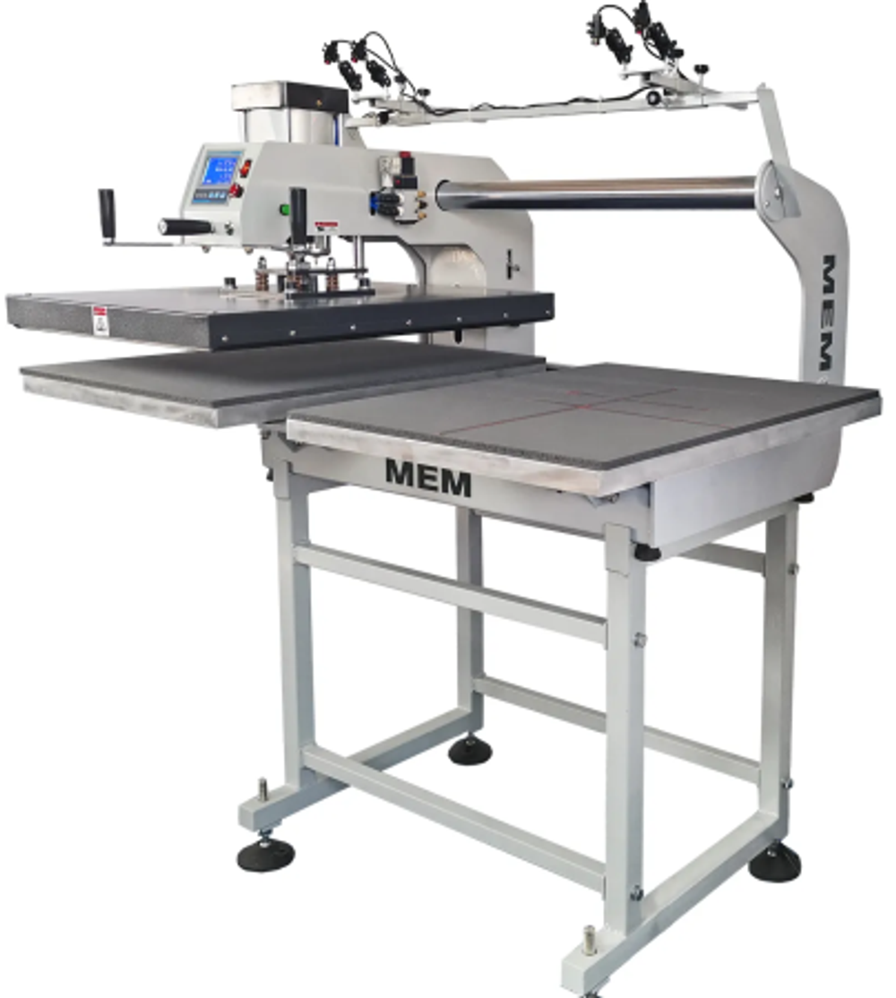 Пневматический термопресс MEM TQ-5060, 2 стола
