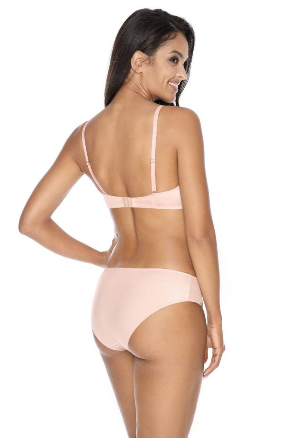 Трусы-слип Ida с нежным кружевом (Размер: 44) (Цвет: пудровый)