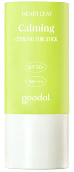 Goodal Hottuynia Cordata Calming Cooling Sun Stick солнцезащитный стик SPF 50+ PA++++ 19г