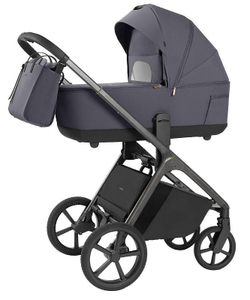 Коляска Carrello Vector 2025 CRL-6551 и автокресло Cybex Aton S2 Moon Black 3 в 1 Ultimate Grey