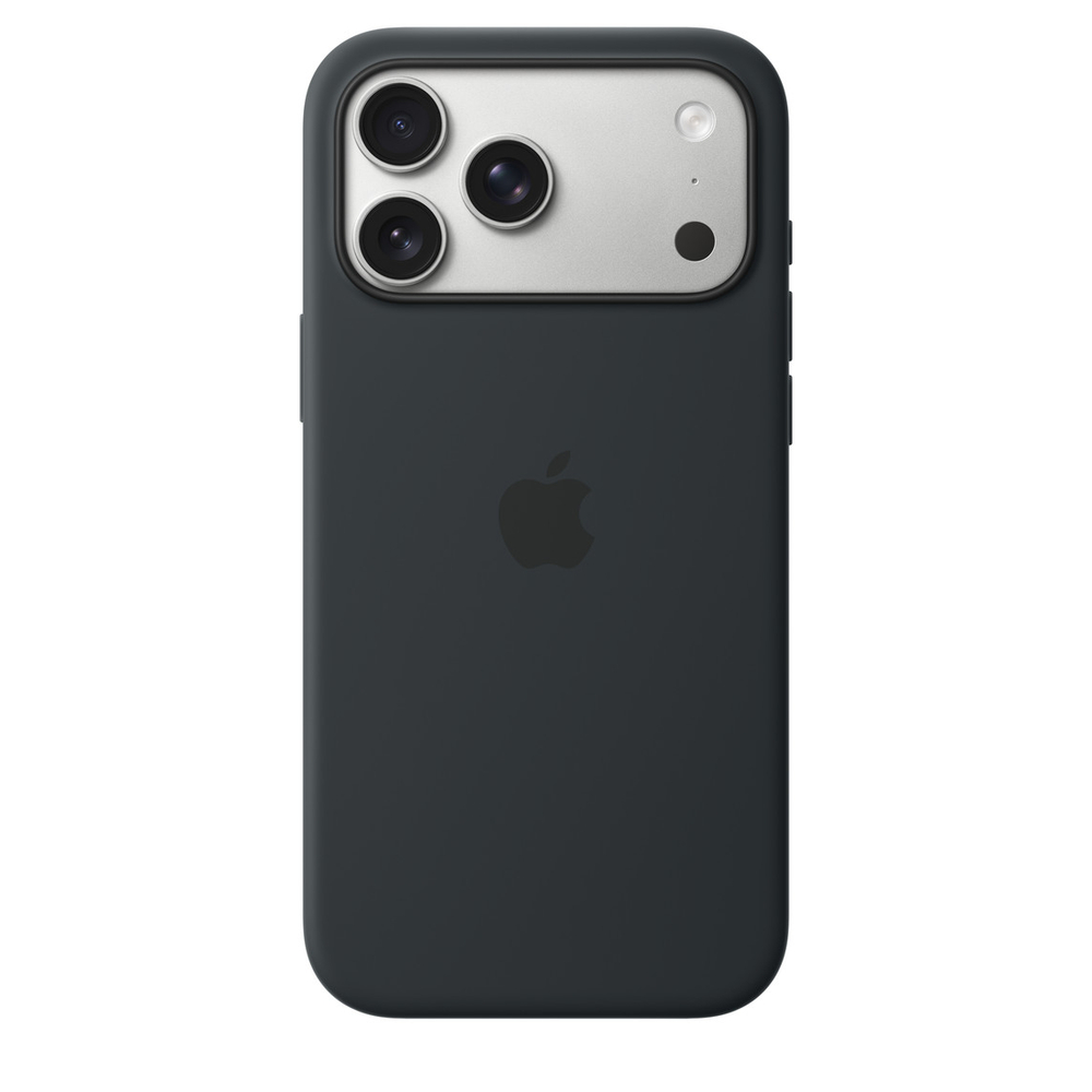 Чехол Apple Silicone Case с поддержкой MagSafe для iPhone 17 Pro, Black