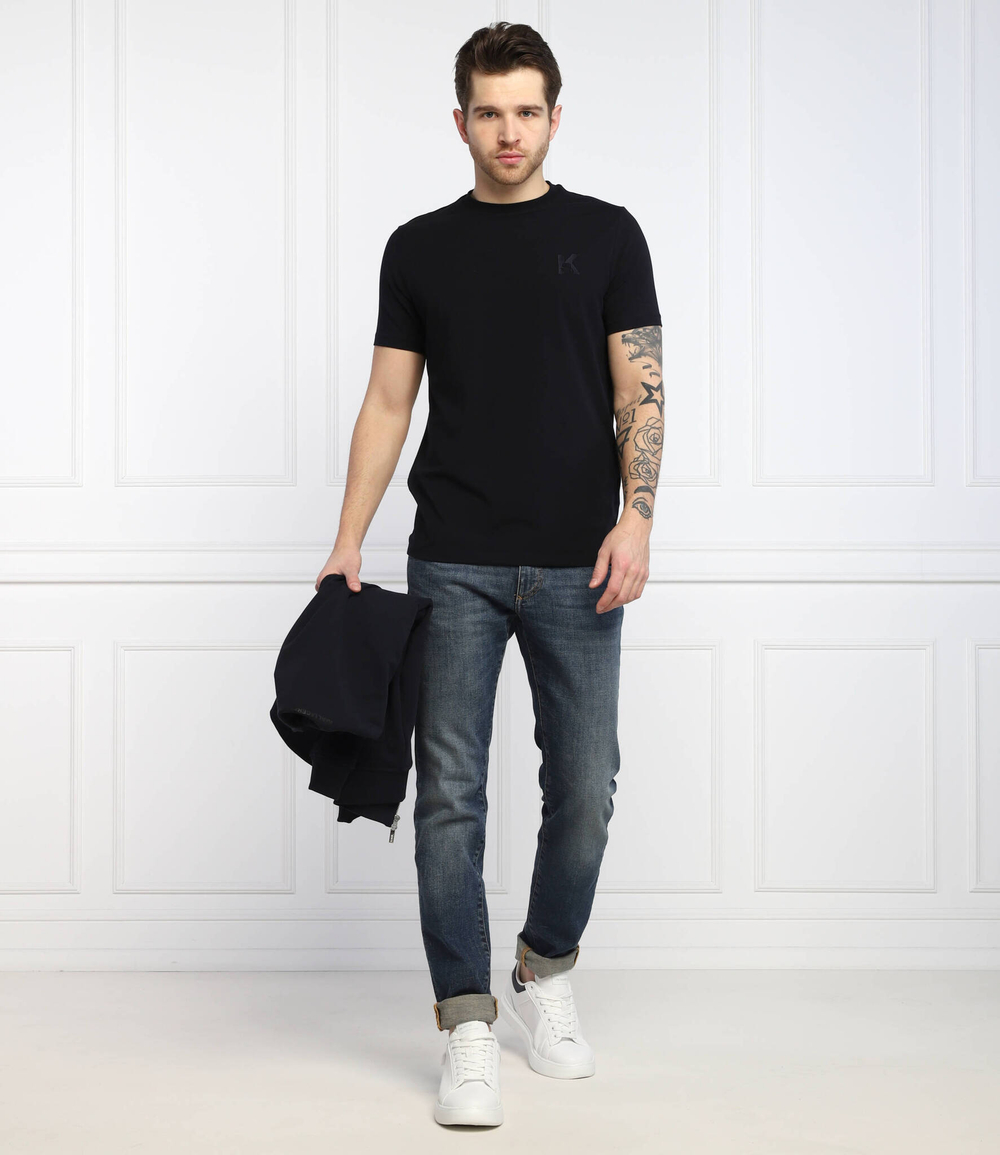 футболка Karl Lagerfeld - темно-синий(755890 500221)