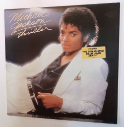 Винтажная виниловая пластинка LP Michael Jackson Thriller (Holland 1982)