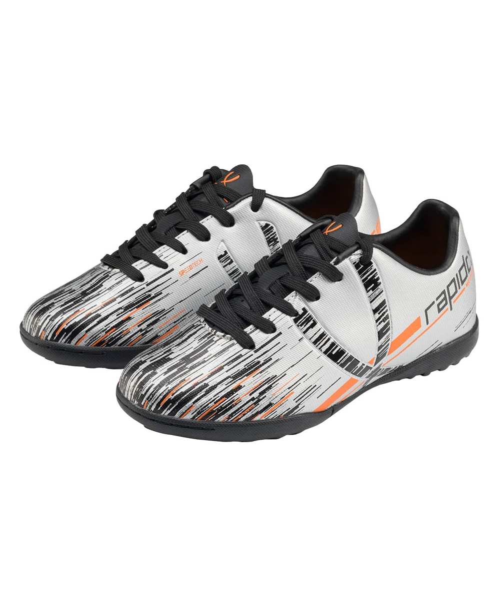 Бутсы многошиповые Rapido TF Silver/black, детский