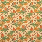 Бумага упаковочная новогодняя "Christmas Kraft", 70х100 см, 10 дизайнов ассорти, ЗОЛОТАЯ СКАЗКА, 592053, 1шт