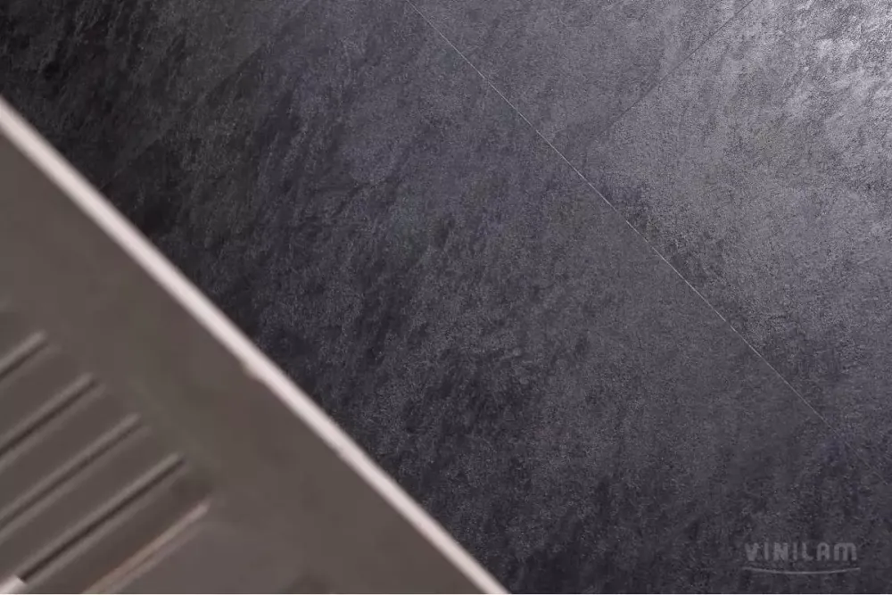 Ceramo Vinilam XXL Stone Сланцевый черный, 2,65 м²