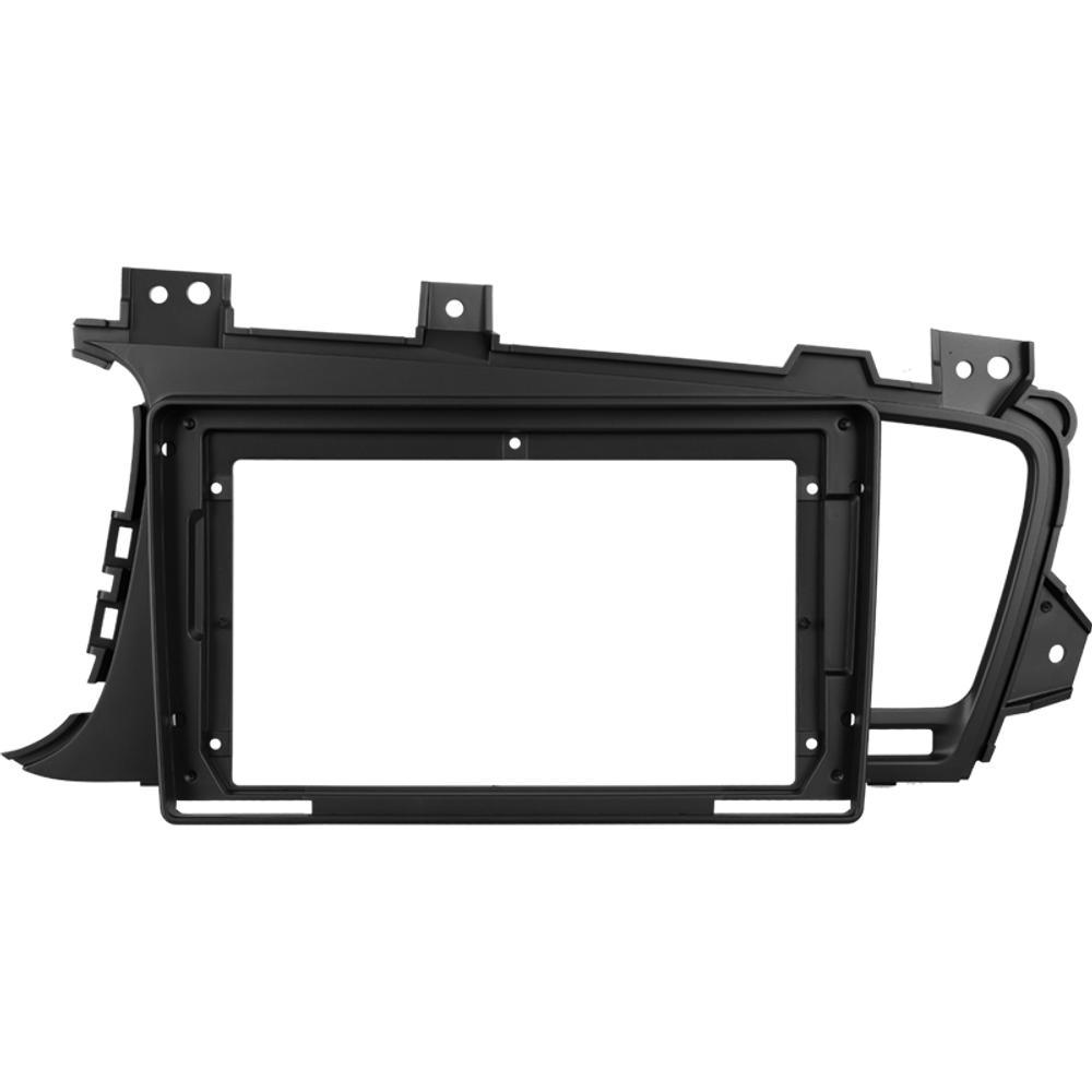 Комплект рамки с разъёмами 9"+can KIA Optima 2010-2013 большая (поддержка усилителя) - Car-Smart 7099F1