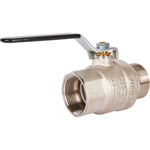 STOUT Кран шаровой полнопроходной, ВР/НР, ручка рычаг 1 1/4*