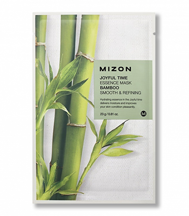 Маска для лица тканевая Mizon Joyful Time Essence Mask Bamboo с экстрактом бамбука 23 г