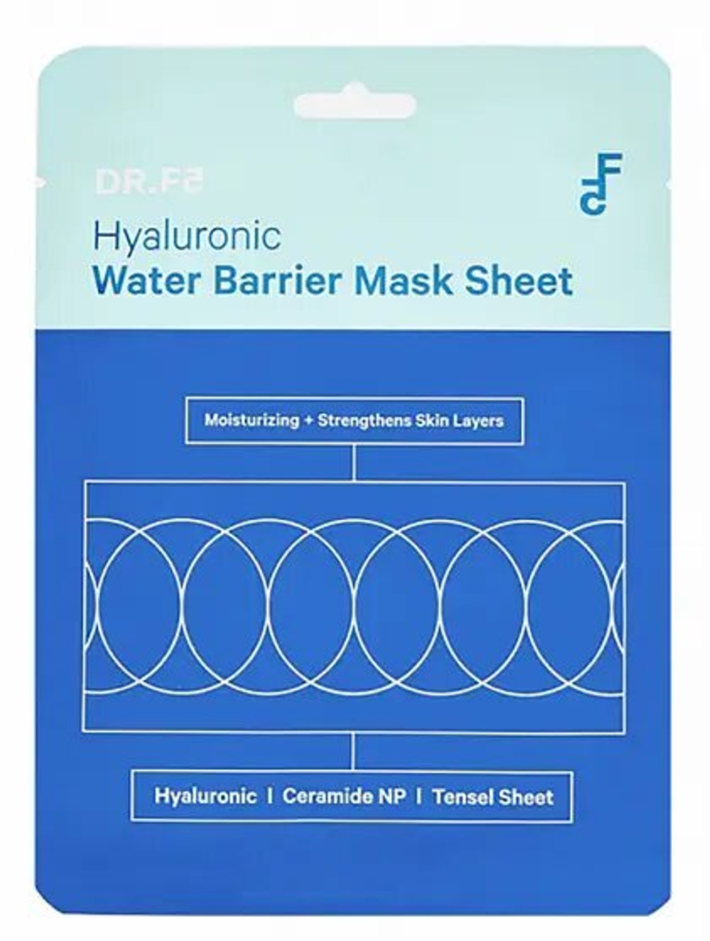 Маска увлажняющая с гиалуроном DR.F5 Hyaluronic water barrier mask sheet, 23 мл