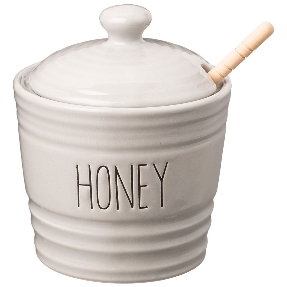 БАНКА ДЛЯ МЕДА КОЛЛЕКЦИЯ "CRYSTAL", 12,5Х10,5Х14 СМ