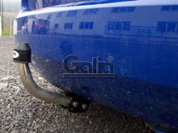 Фаркоп оцинкованный Galia S081A для Skoda Fabia хетчбек 2000-2007, 2007-2014(паспорт и сертификат в комплекте)(без электрики)