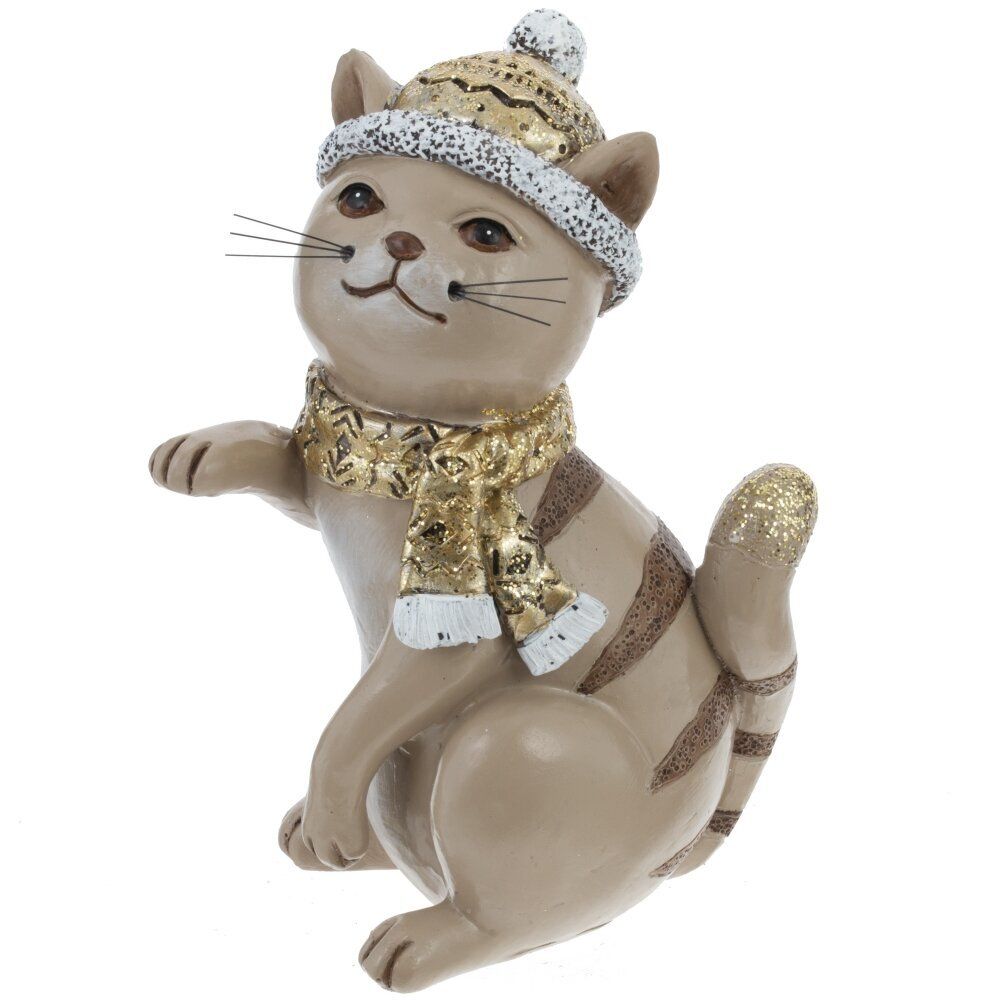 GAEM Фигурка декоративная "Кот", L12,5 W7 H14 см, 2в.