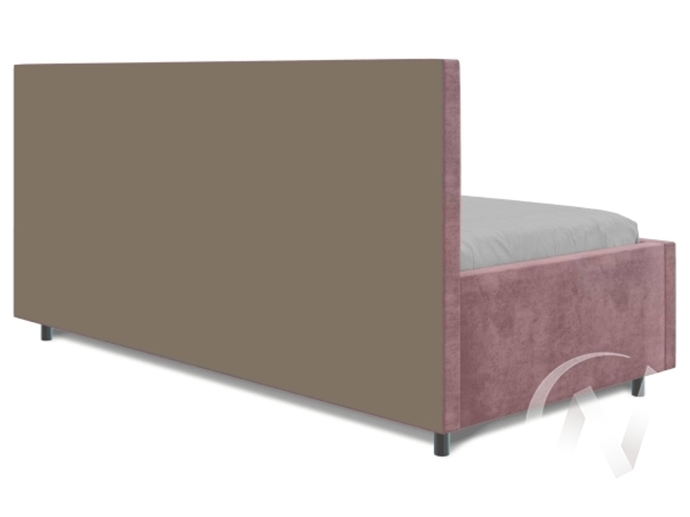 Кровать Рица детская с подъемным механизмом (Боска VL-1912-21 пыльная роза; 3 категория) правая