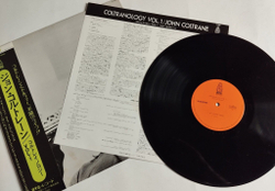 Винтажная виниловая пластинка LP John Coltrane Coltranology Vol. 1 (Japan 1979) (Obi)
